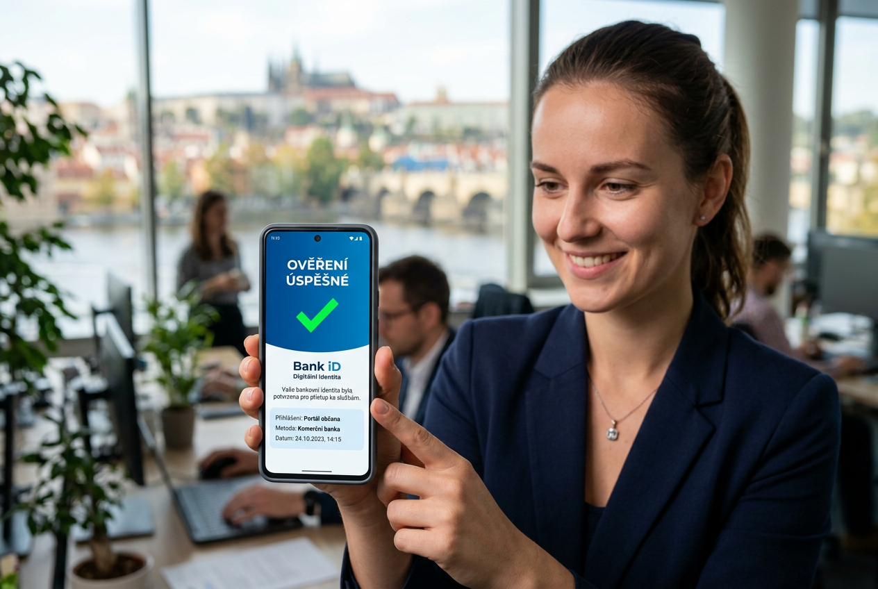 Moderní proces digitální verifikace identity přes smartphone v České republice